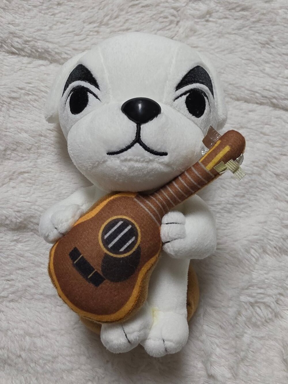 Animal Crossing KK Slider Plush 7.5" Nintendo Sanei All Star Collection Guitar